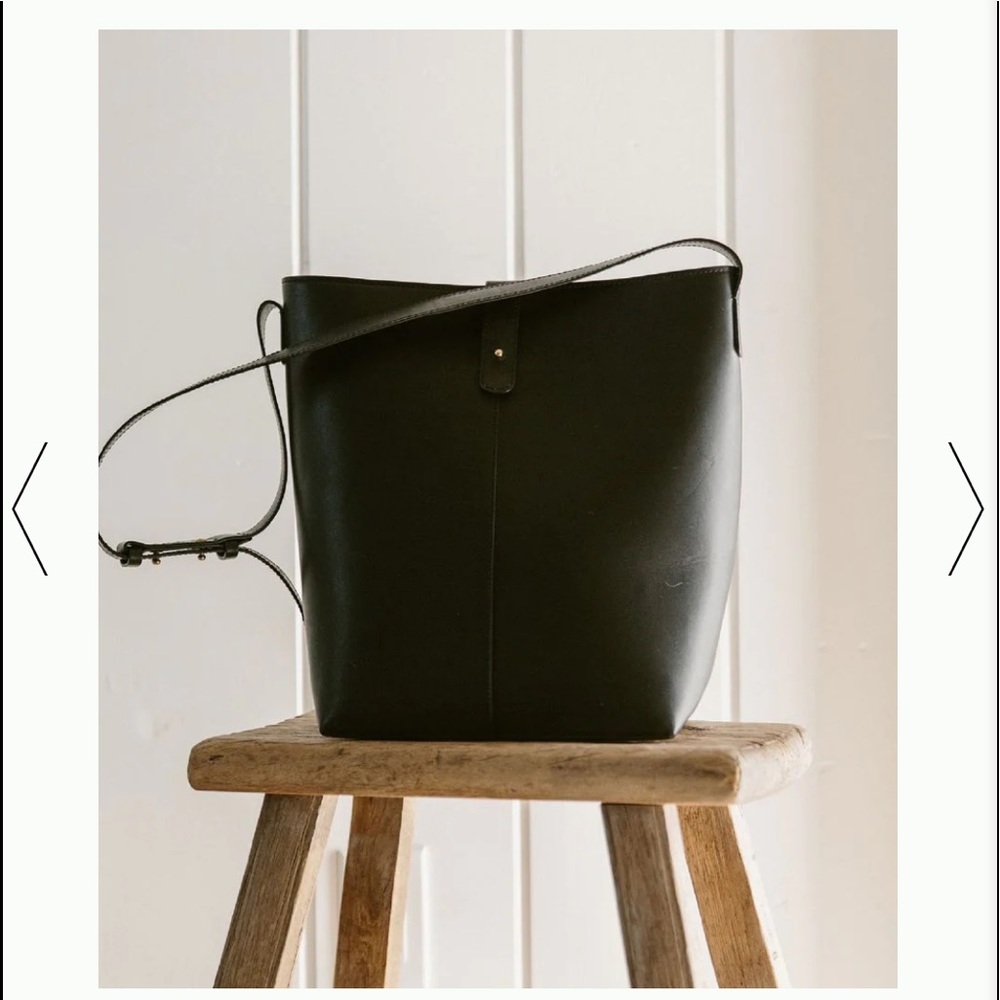 Jenni Kayne large bucket bag in black